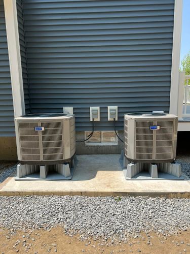Installation of HVAC Systems for Charlotte Mechanical in Haverhill, MA