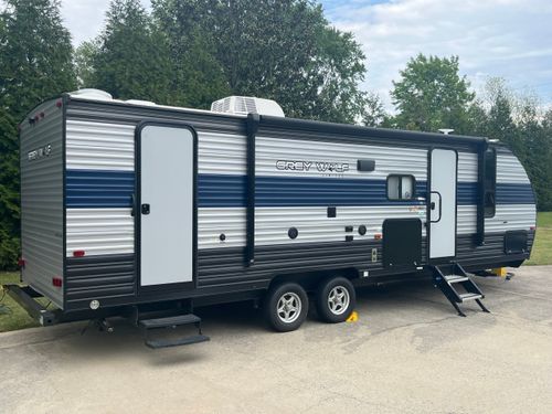 2021 Forest River Grey Wolf 26 DBH (Kim) for Paradise RV Rentals in Perry, GA