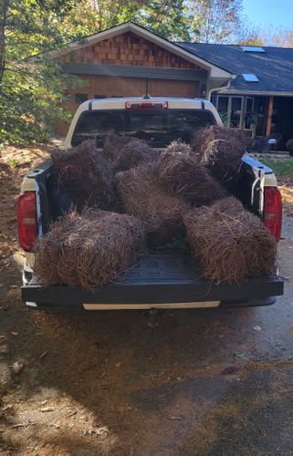 Mowing for Hart and Sons in Transylvania County, North Carolina