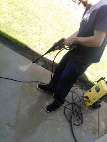 Concrete Cleaning for Sister & Brother Cleaning Services in Sacramento, CA