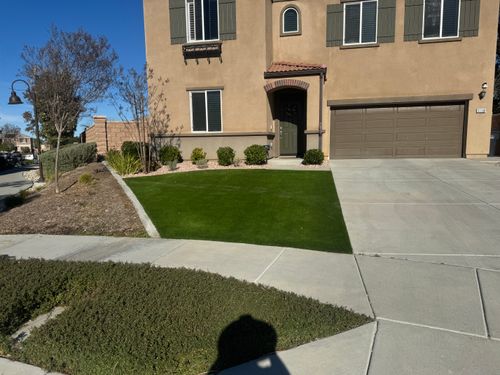 Artificial Turf Installation for Aidan Jade Landscaping in Riverside County, CA