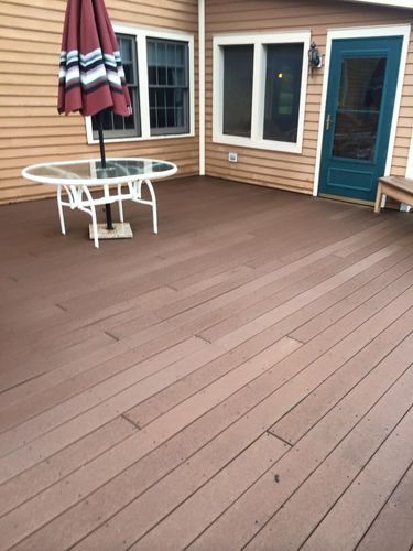 Deck & Patio Cleaning for W & B Powerwashing LLC in North Norwich, NY