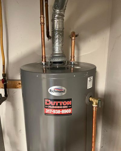 Water Heater & Tankless Water Heater Installation - Repair for Dutton Plumbing, Inc. in Whiteland, IN