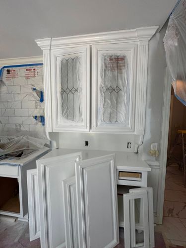 Kitchen and Cabinet Refinishing for JJR Painting in Kannapolis, NC
