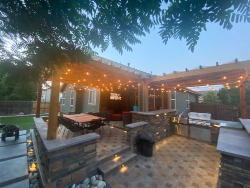 Patio Design & Installation for B&M Concrete LLC in Longmont, CO