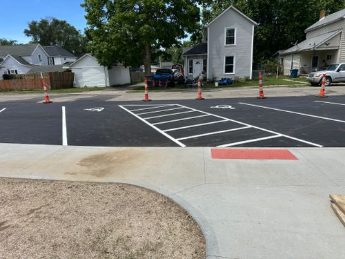 Parking Lot Striping for Ronnies Line Striping in Kenton, OH