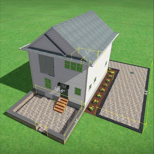 Landscape Installation for RI Outdoor Living  in Charlestown, Rhode Island