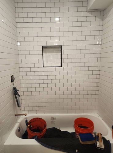 Bathroom Renovation for AA Family Construction in Lebanon, NH