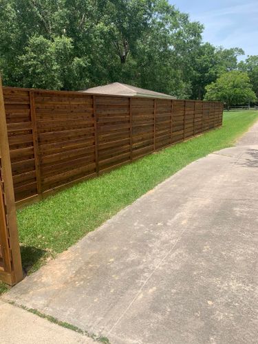 Power Washing for Morales Fence in South Houston, TX