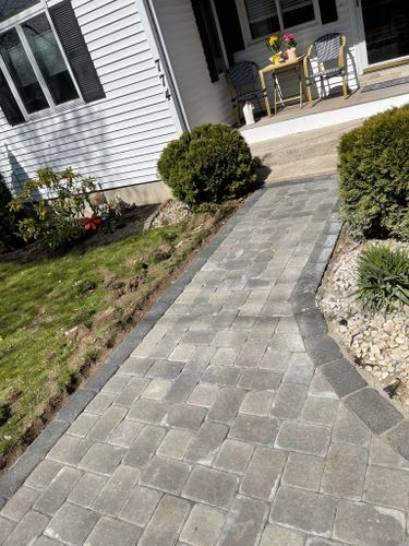 Walkway Installation for Tk Construction in Gloucester, MA