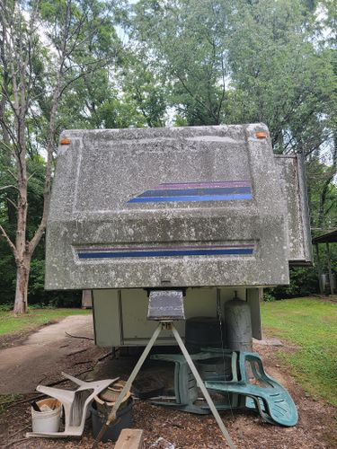 Power Washing for Tingley's Green Land Services in Springfield, Ohio