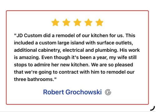 Bathroom Renovation for JD Custom in Bowie,  TX