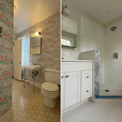 Bathroom Renovation for D1 CONTRACTING in Wyndmoor, PA