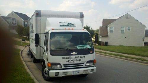 Mowing for Russell's Lawn Care Plus in Nashville, TN