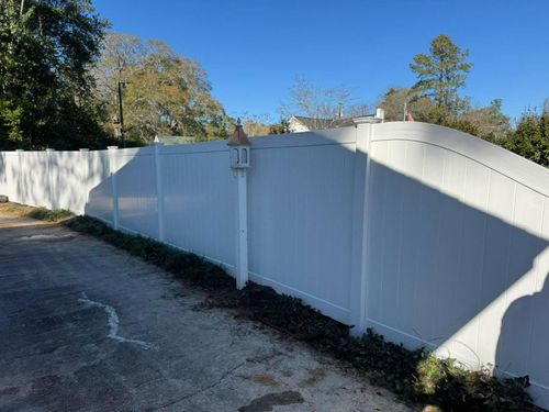 Vinyl for 4 In The Fire Fencing LLC in Darlington, SC