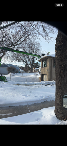 Ice Dam and Roof Top Snow Removal for Allstate Tree Service and Crane in Minneapolis, MN
