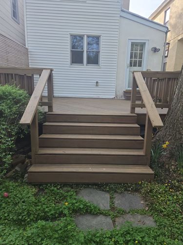 Deck Staining for Freshlook Painting LLC in Springfield, PA