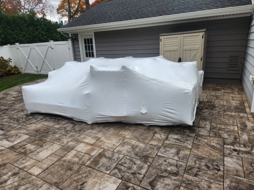 Shrink Wrapping Service for GEM Pool Service in Long Island, NY