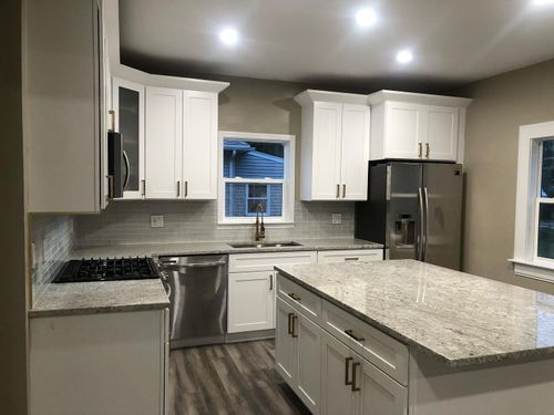 Kitchen Renovation for Kong Construction INC in Dwight, IL