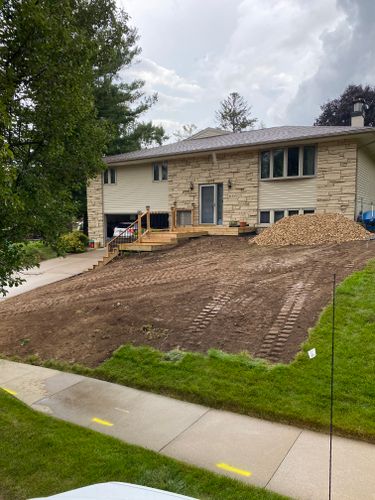 Patio Design & Installation for TDC Excavating in Dubuque, IA