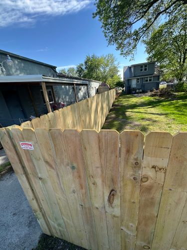 Fence Installation for Martinez and Sons Fence in Centralia, IL