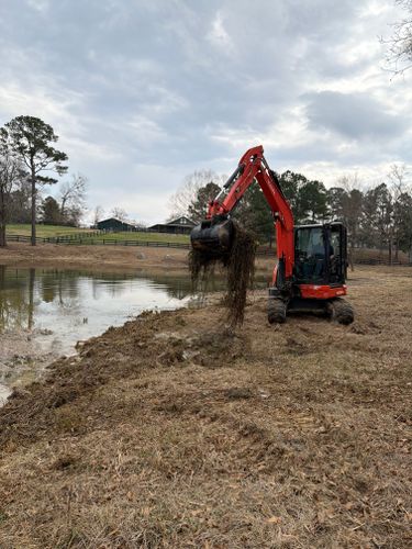 Excavation for Big Munchie Landworx in Jackson, MS