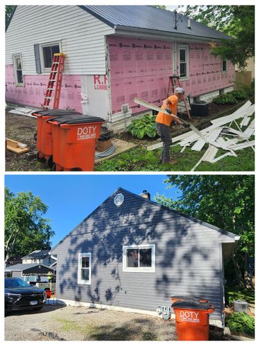 Siding for Asher Remodeling and Seamless Gutters in St Elmo, IL
