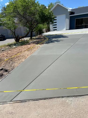 Concrete Installation for GB Concrete & Landscapes in Grand Junction, CO