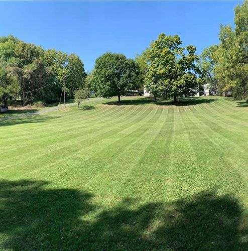 Aeration for Adams Landscape Management Group LLC. in Loganville, GA