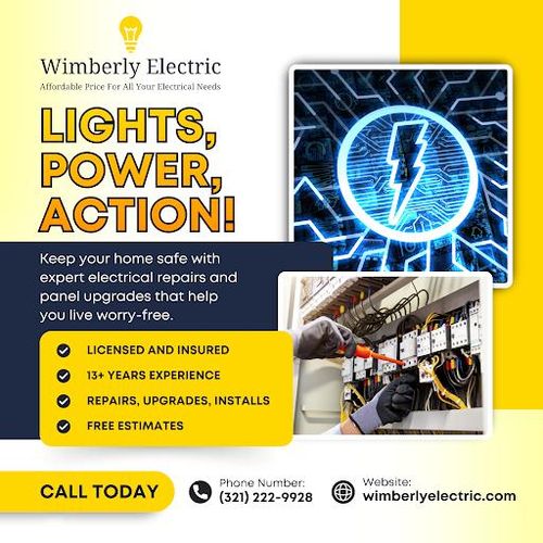Electrical Panel Upgrades for Wimberly Electric LLC in Orlando, FL