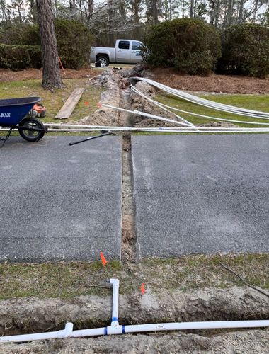 Landscaping for JND Transformation Landscapes & Hardscapes LLC in Cedar Point, NC