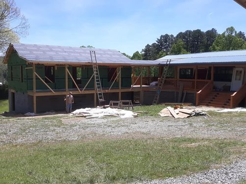 New Home Construction for Kevin Terry Construction LLC in Blairsville, Georgia