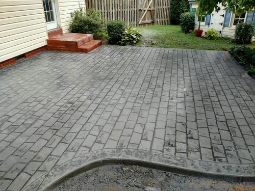 Patio Design & Installation for Dixie Concrete Masonry LLC in Saint Leonard, MD
