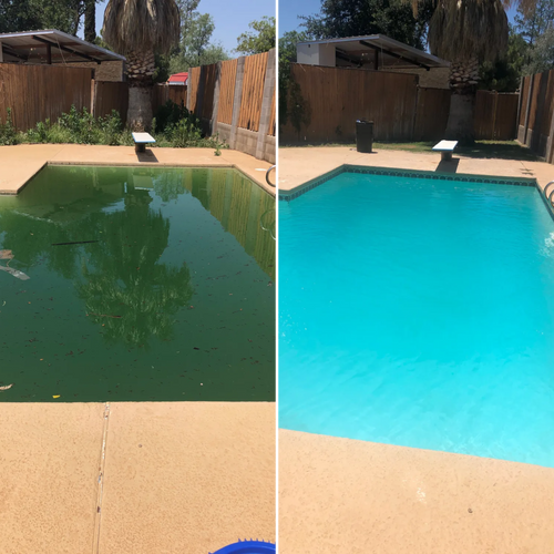 Green to Clean for Pool Serv Pro in Addison, TX