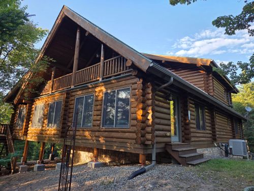 Chinking for 218 Painting & Log Restoration LLC in Britt, MN