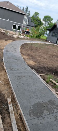 Garage Floors for Majestic Concrete and Landscape in Cross Lake, MN