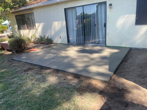 Concrete Slab Construction for David Cordrey Concrete Construction in Hemet, CA
