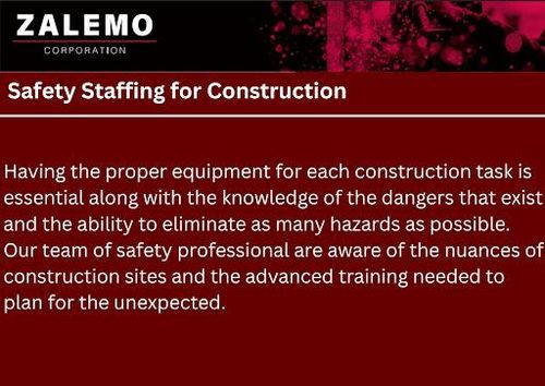 Safety Training for ZALEMO in Houston, TX