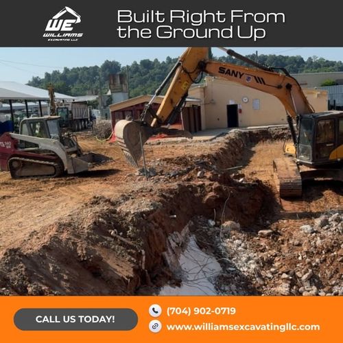  for Williams Excavating in Statesville, NC