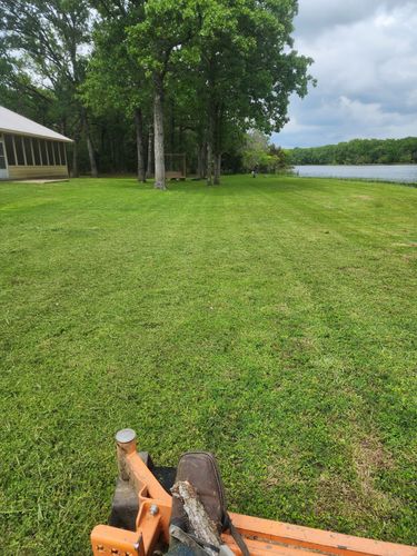 Mowing for Ornelas Lawn Service in Lone Oak, Texas