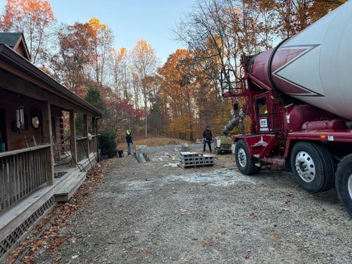 Stamped Concrete for Whitfield Concrete Construction in Solsberry, IN