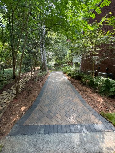 Paver Installs for E&T Outdoor Pros in LaGrange, GA