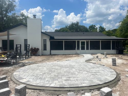 Full scale landscape designing and installations for Isaiah Simmons Construction and Landscaping LLC in Brevard County, Florida