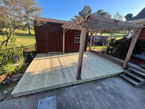 Deck Installation and Repair for CiCi’s Fence in Pearl, Mississippi