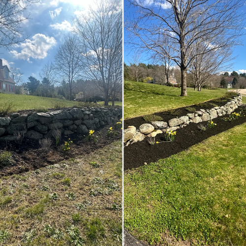 Mulch Installation for Garduno Landscaping LLC in Cumberland, RI