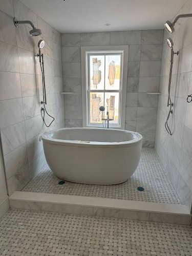 Bathroom Renovation for Reliable Tile & Remodeling, LLC in Boston, MA
