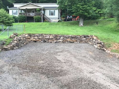 Retaining Walls  for Elias Grading and Hauling in Black Mountain, NC