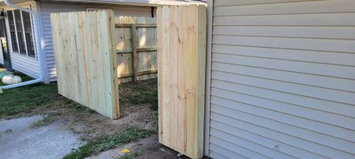 Fence Installation for Friedrich Fence in Sterling, IL