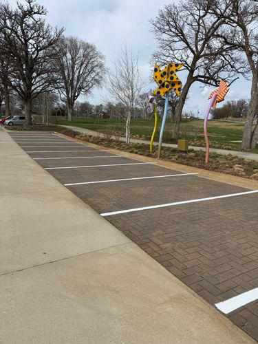 Line Striping for Midwest Line Striping LLC in Spirit Lake, IA