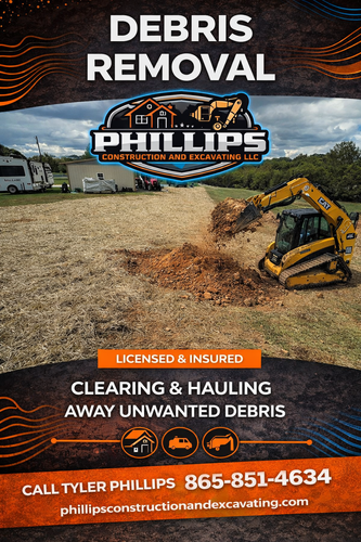  for Phillips Construction and Excavating in Seymour, TN